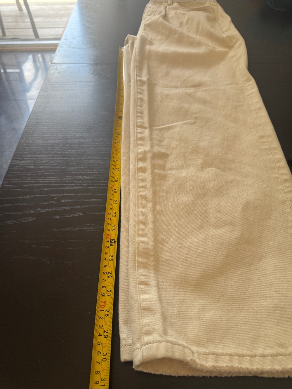 Maljie Only God Knows Your Journey Khaki Jeans size 30 - Picture 5 of 6